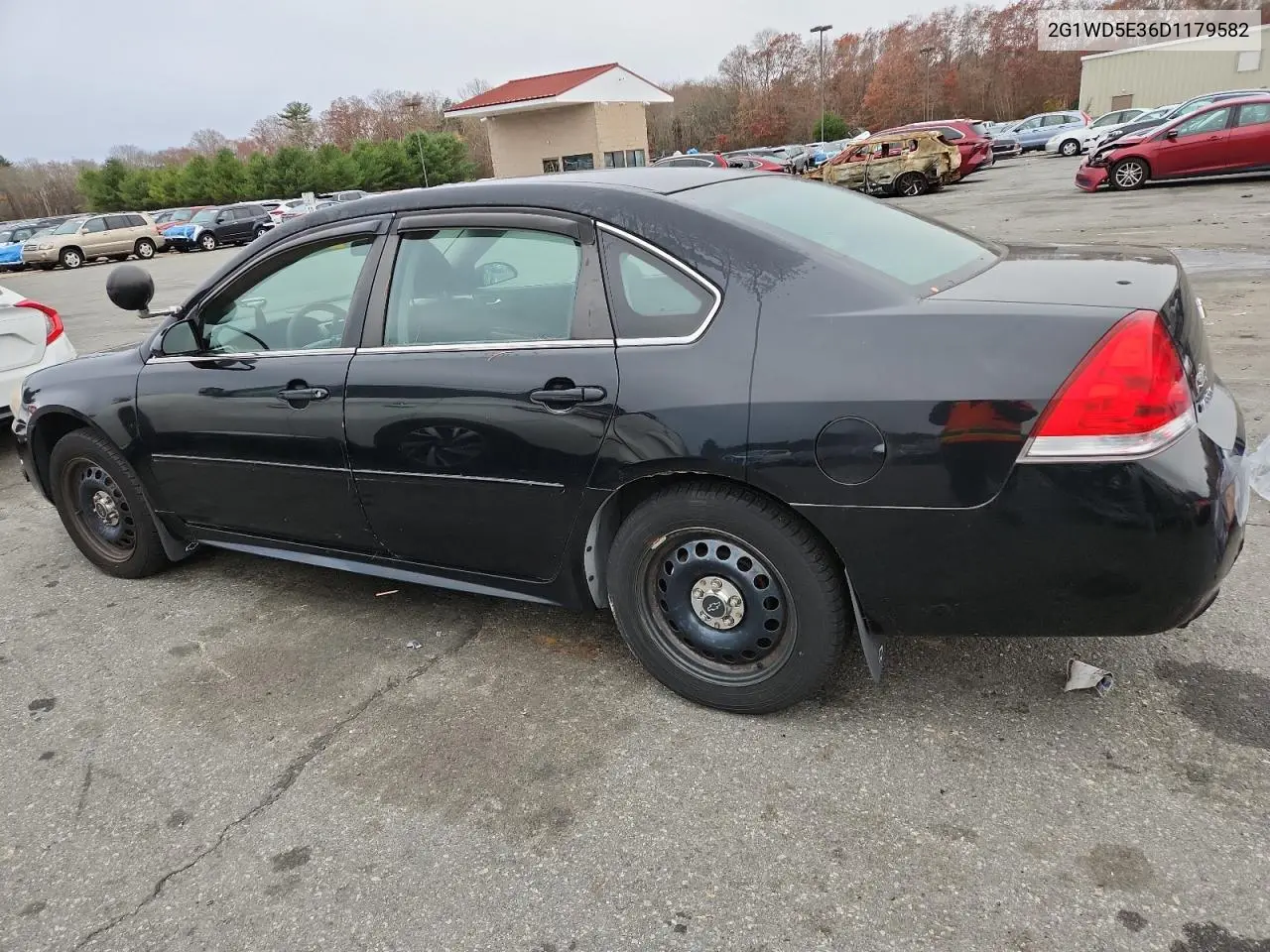 2G1WD5E36D1179582 2013 Chevrolet Impala Police