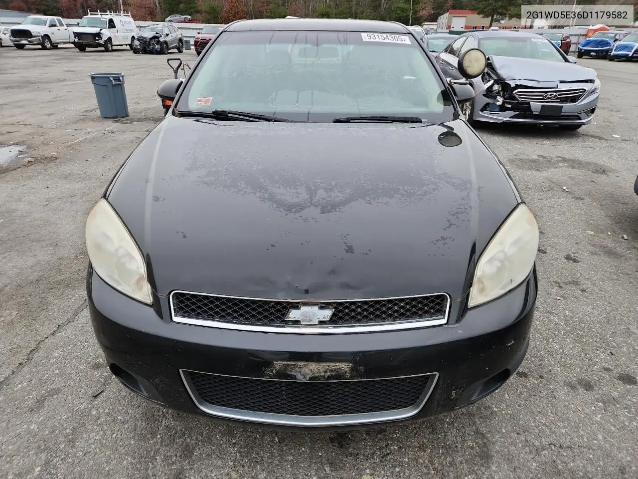 2G1WD5E36D1179582 2013 Chevrolet Impala Police