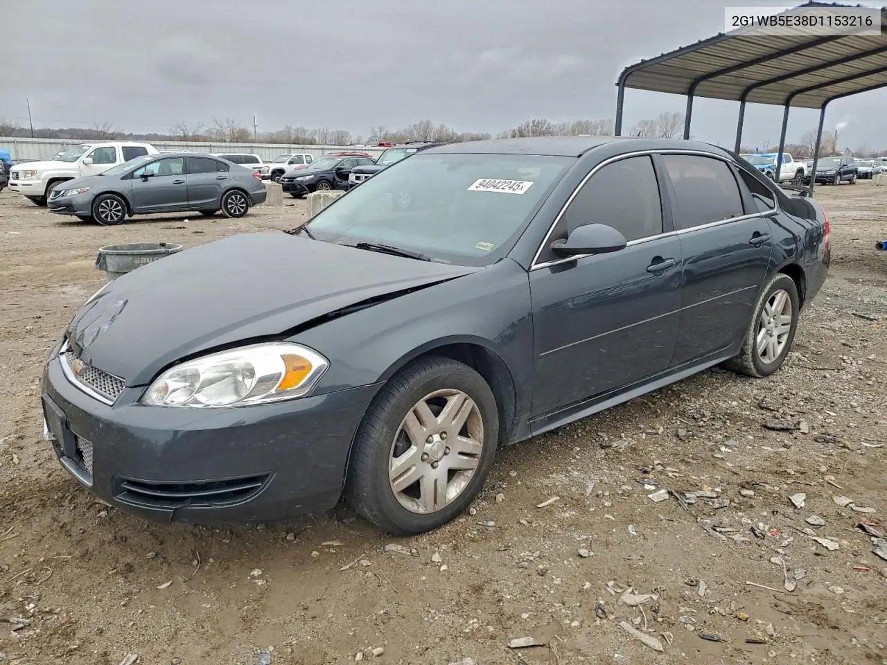 2G1WB5E38D1153216 2013 Chevrolet Impala Lt