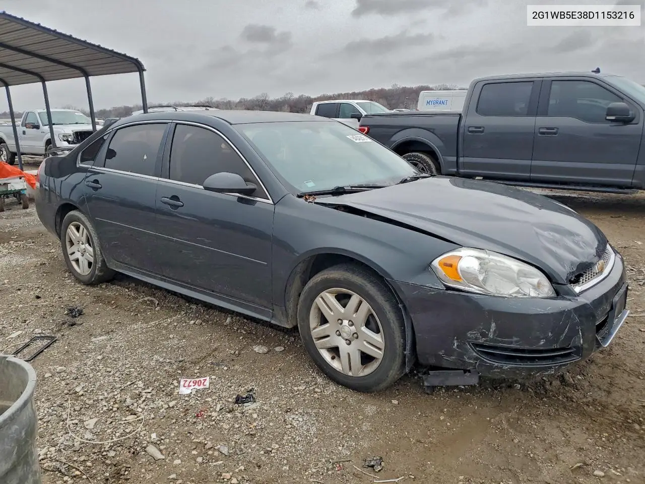 2G1WB5E38D1153216 2013 Chevrolet Impala Lt