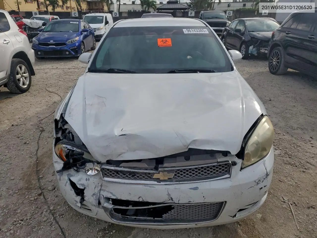2G1WG5E31D1206520 2013 Chevrolet Impala Lt