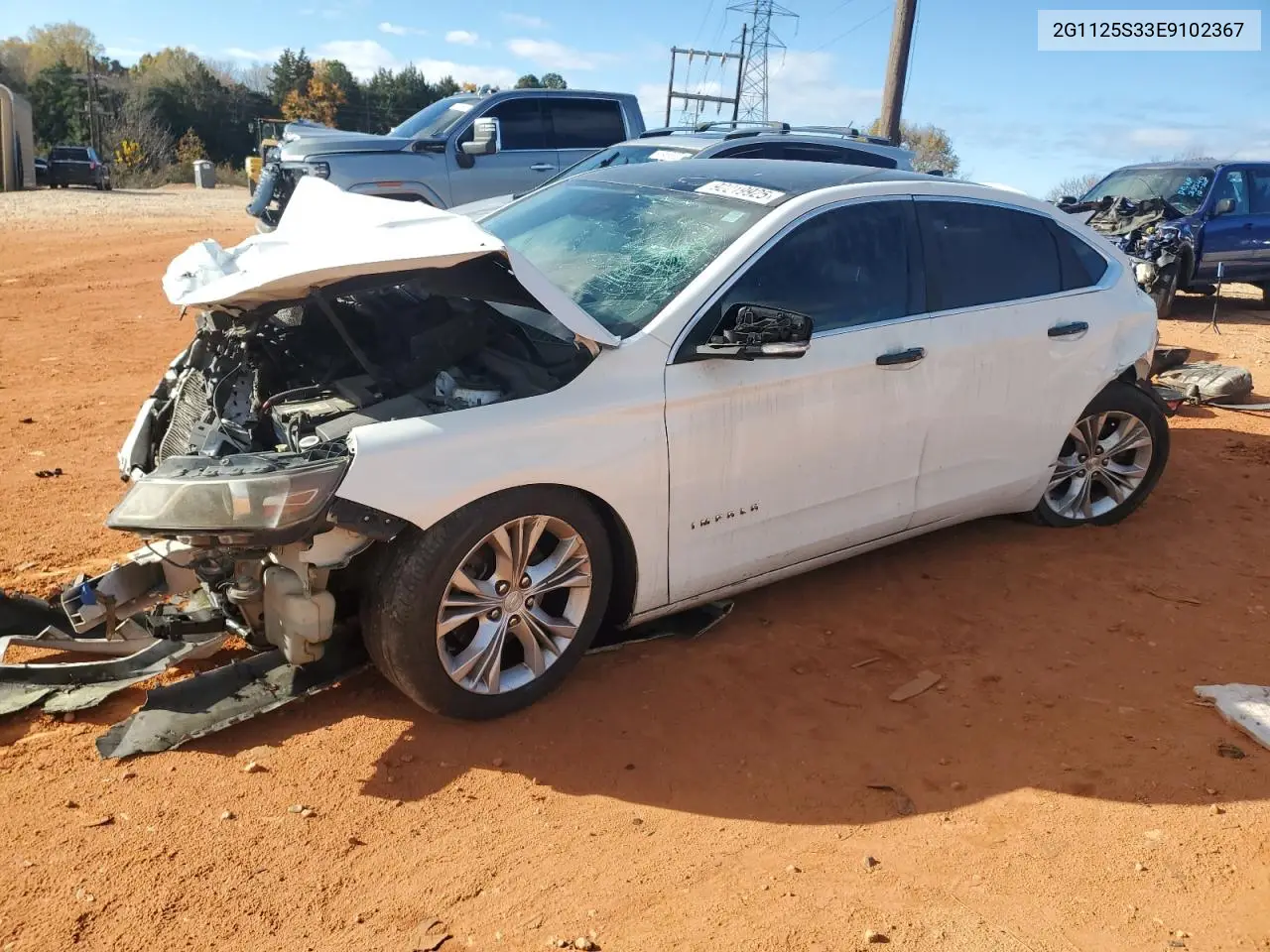 2G1125S33E9102367 2014 Chevrolet Impala Lt