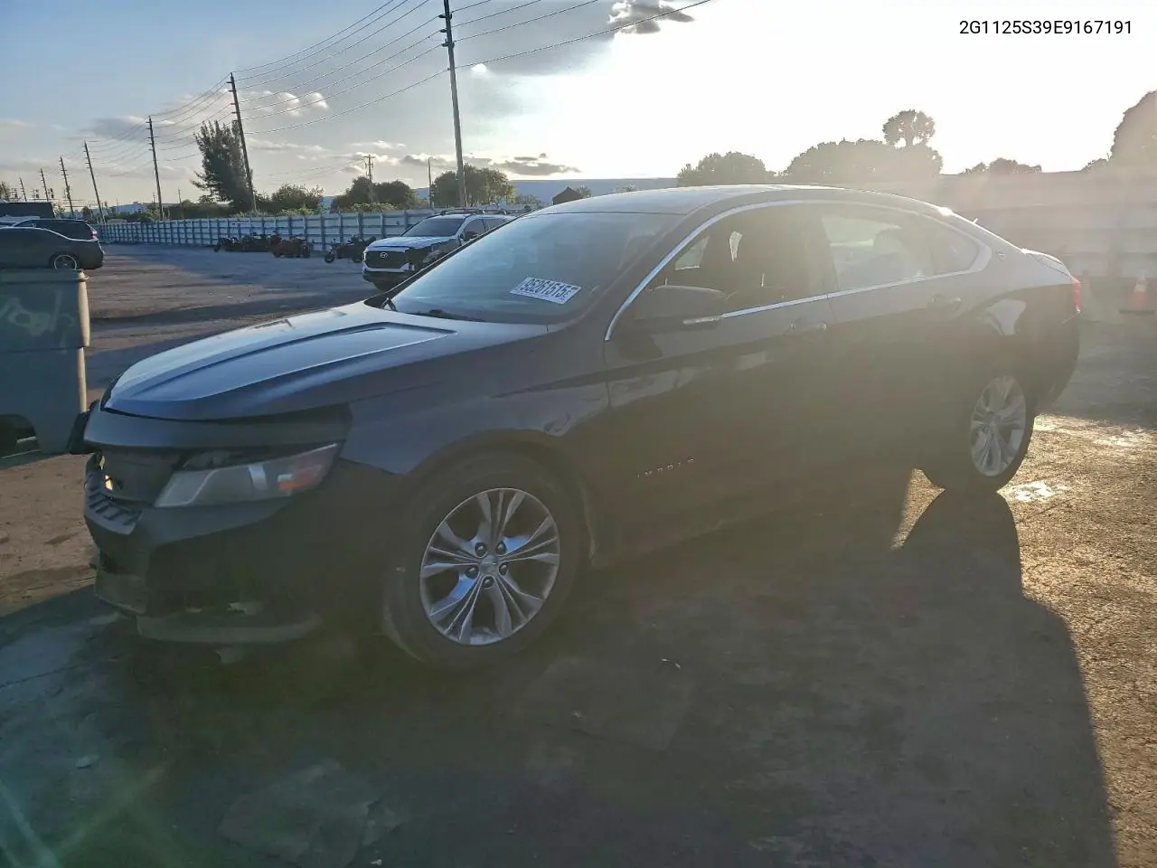 2G1125S39E9167191 2014 Chevrolet Impala Lt