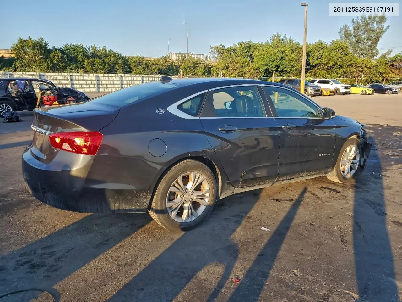 2G1125S39E9167191 2014 Chevrolet Impala Lt