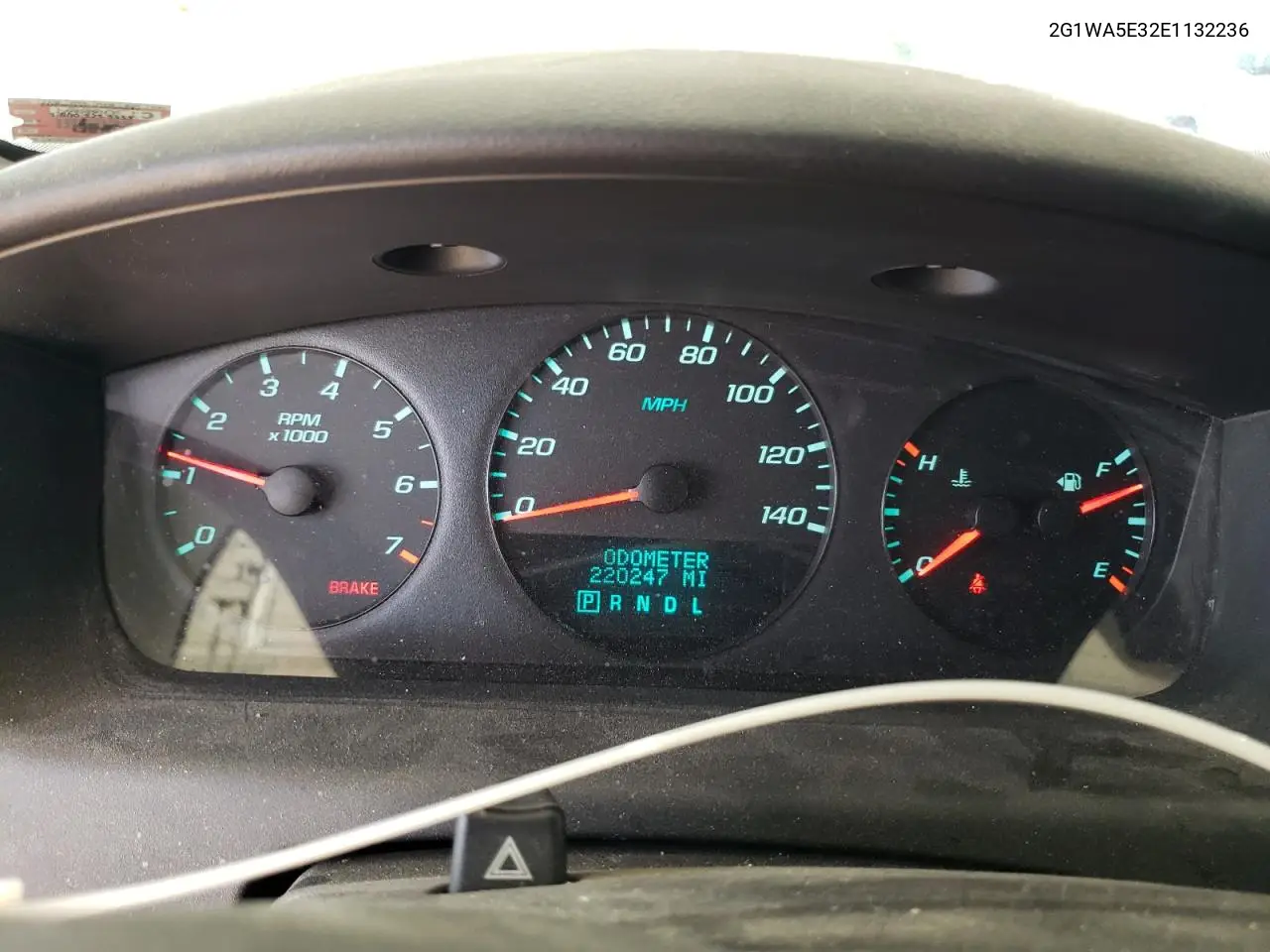 2G1WA5E32E1132236 2014 Chevrolet Impala Limited Ls