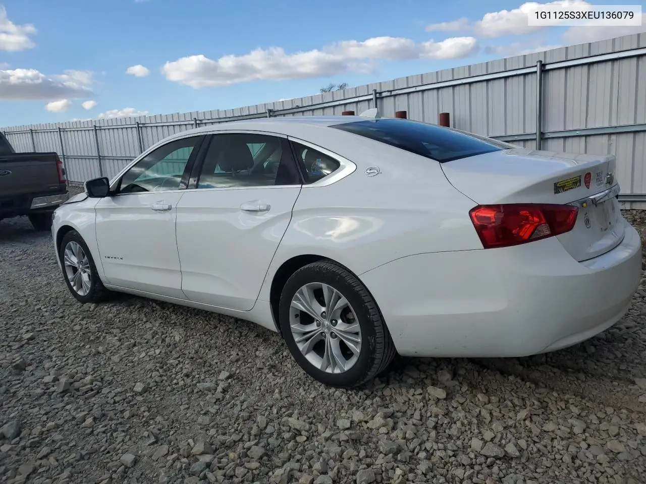1G1125S3XEU136079 2014 Chevrolet Impala Lt