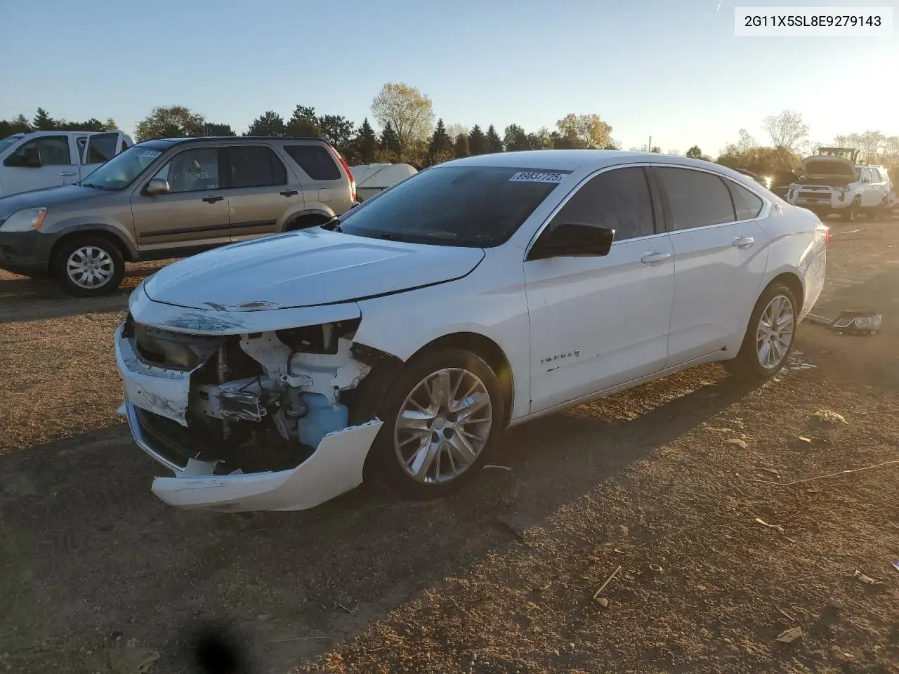 2G11X5SL8E9279143 2014 Chevrolet Impala Ls