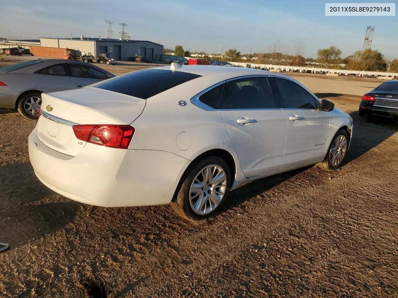 2G11X5SL8E9279143 2014 Chevrolet Impala Ls