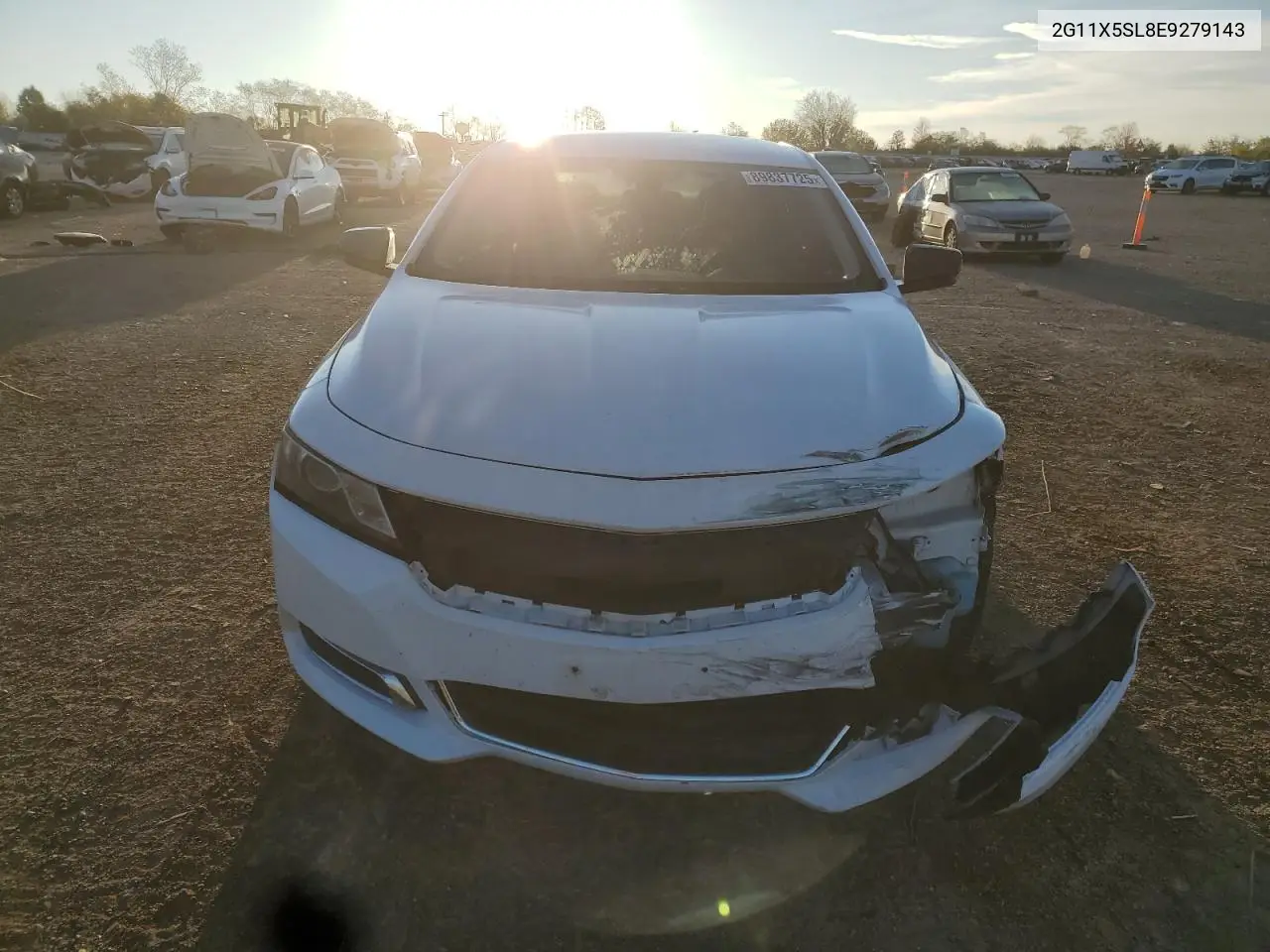 2G11X5SL8E9279143 2014 Chevrolet Impala Ls