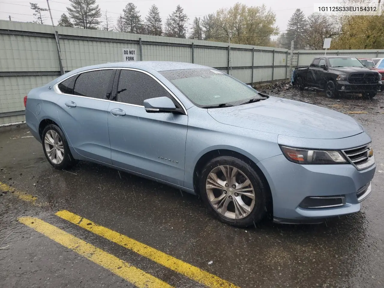 1G1125S33EU154312 2014 Chevrolet Impala Lt