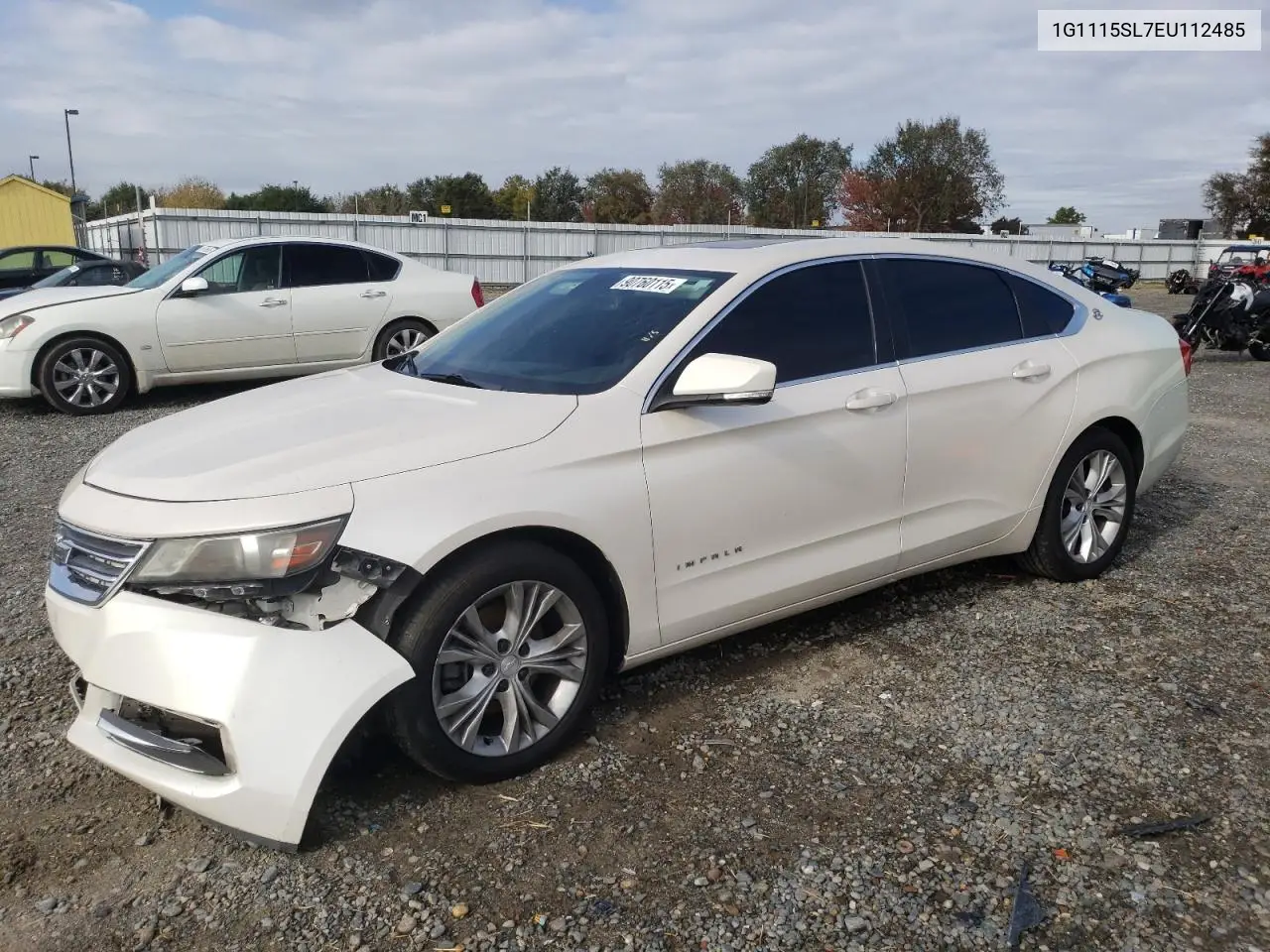 1G1115SL7EU112485 2014 Chevrolet Impala Lt