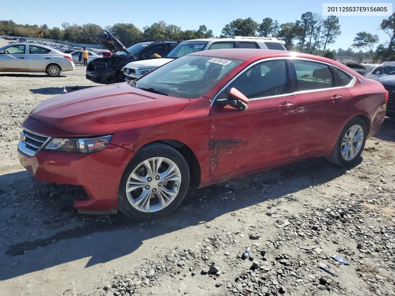 2G1125S37E9156805 2014 Chevrolet Impala Lt