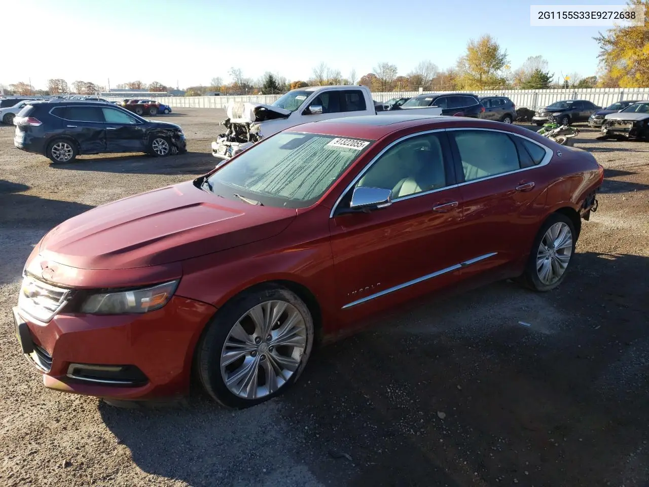 2G1155S33E9272638 2014 Chevrolet Impala Ltz
