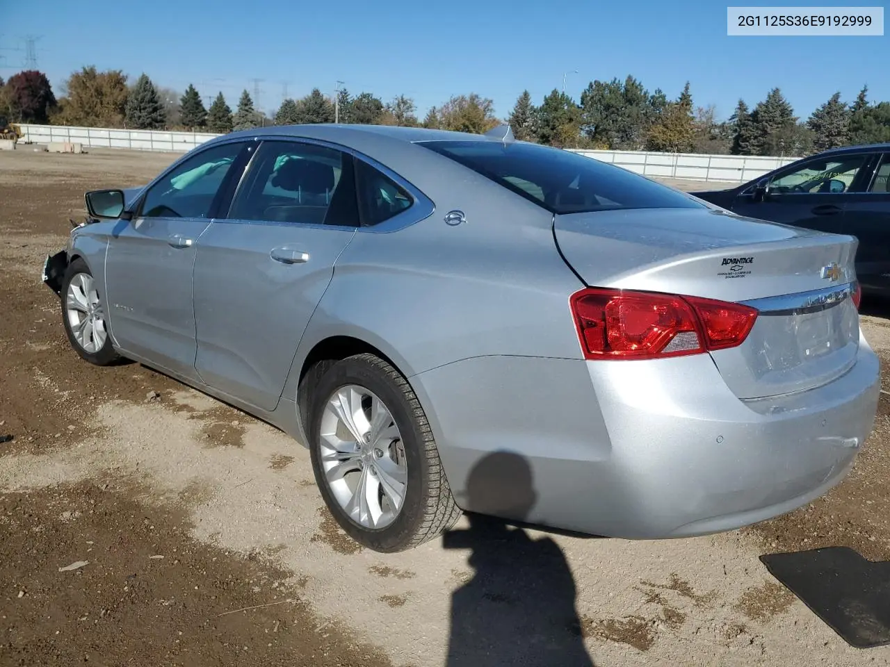 2G1125S36E9192999 2014 Chevrolet Impala Lt