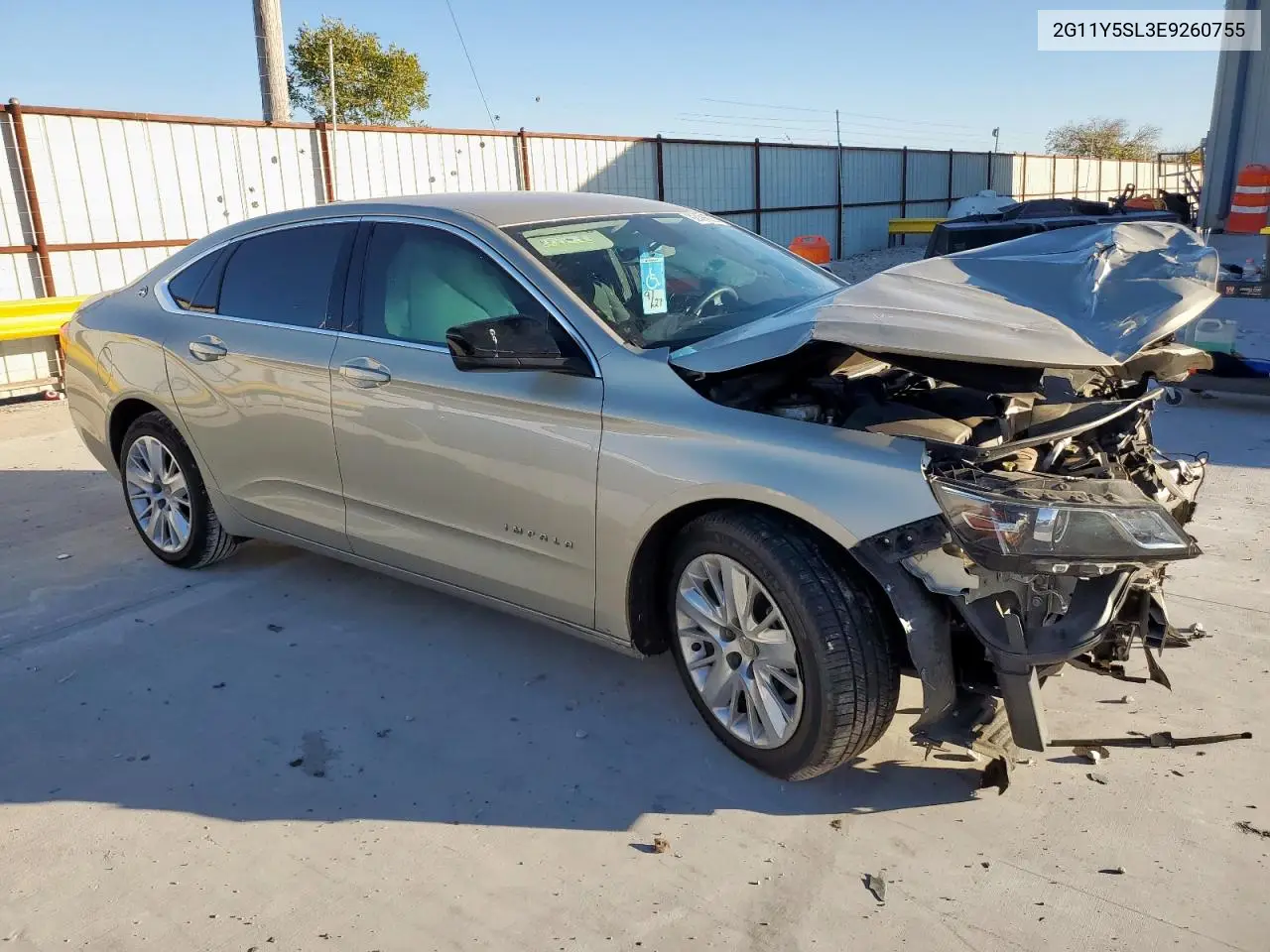 2G11Y5SL3E9260755 2014 Chevrolet Impala Ls