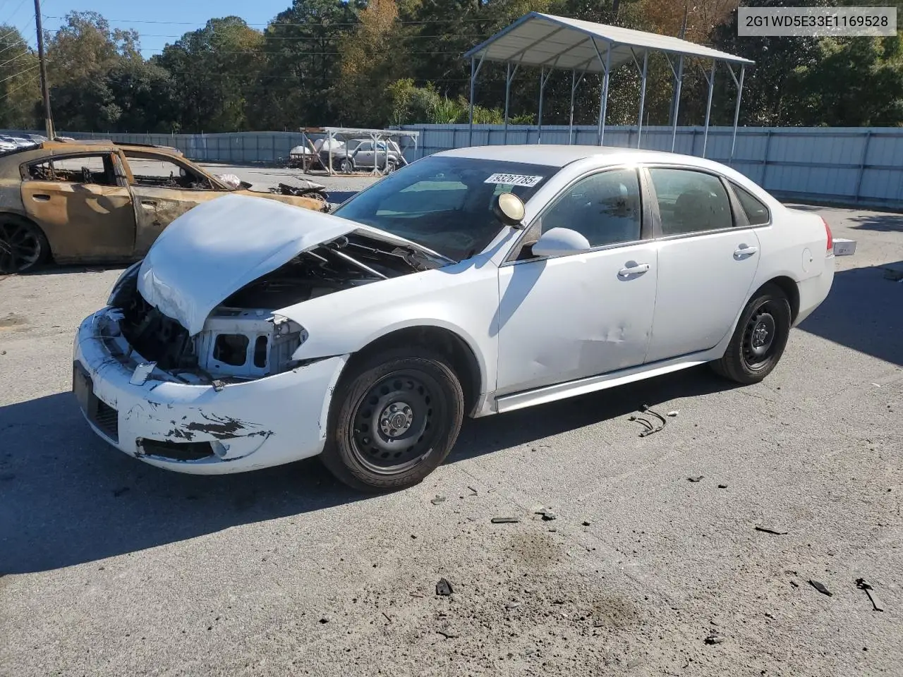 2G1WD5E33E1169528 2014 Chevrolet Impala Limited Police