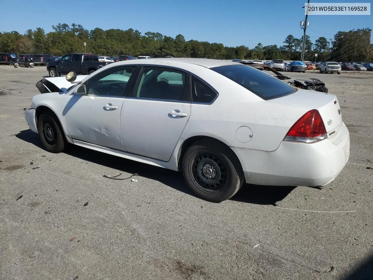 2G1WD5E33E1169528 2014 Chevrolet Impala Limited Police