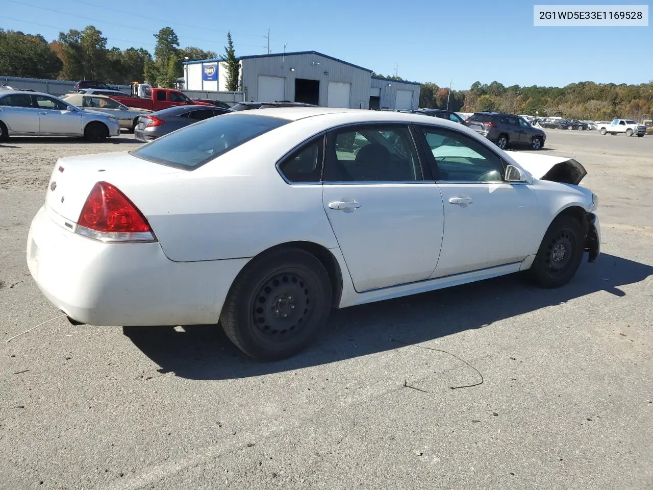 2G1WD5E33E1169528 2014 Chevrolet Impala Limited Police