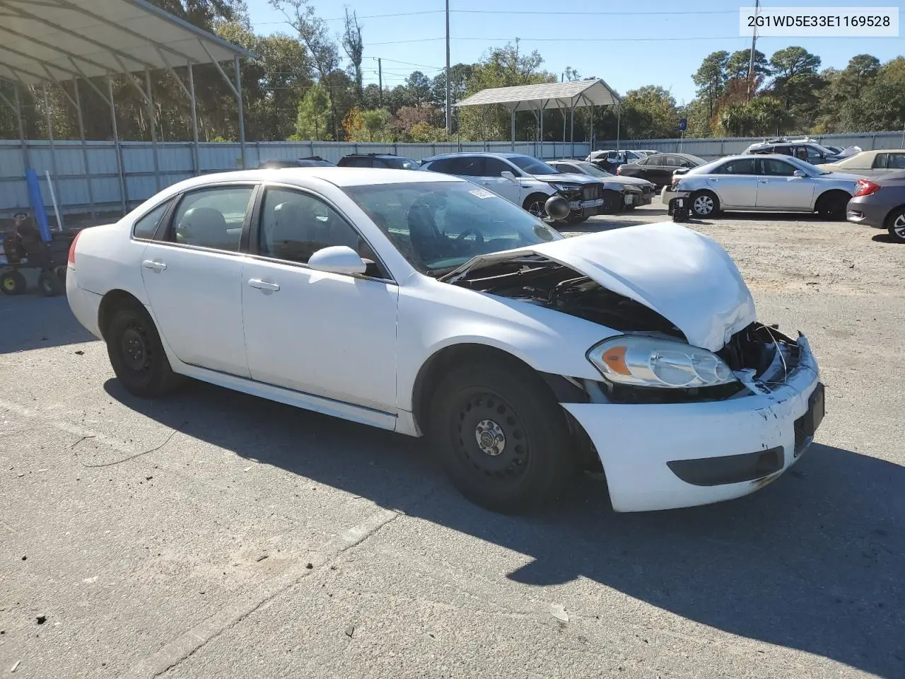 2G1WD5E33E1169528 2014 Chevrolet Impala Limited Police