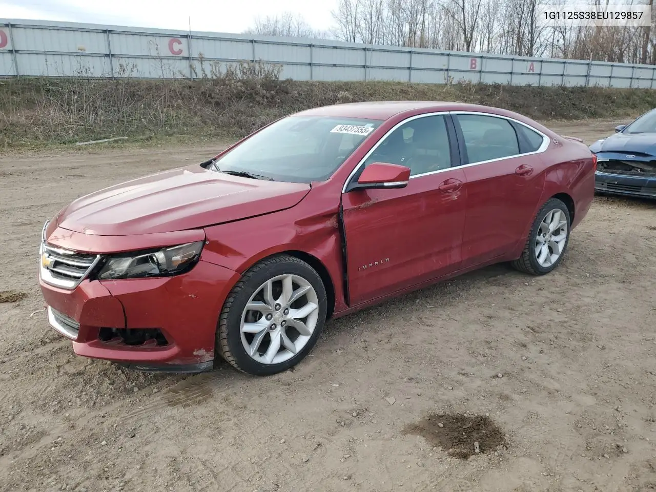 1G1125S38EU129857 2014 Chevrolet Impala Lt