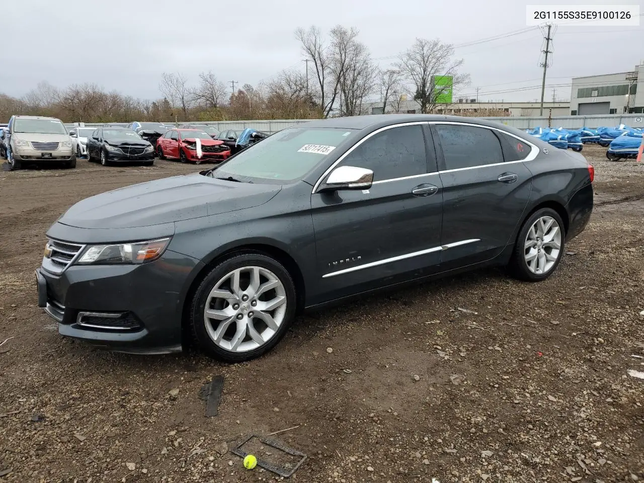 2G1155S35E9100126 2014 Chevrolet Impala Ltz