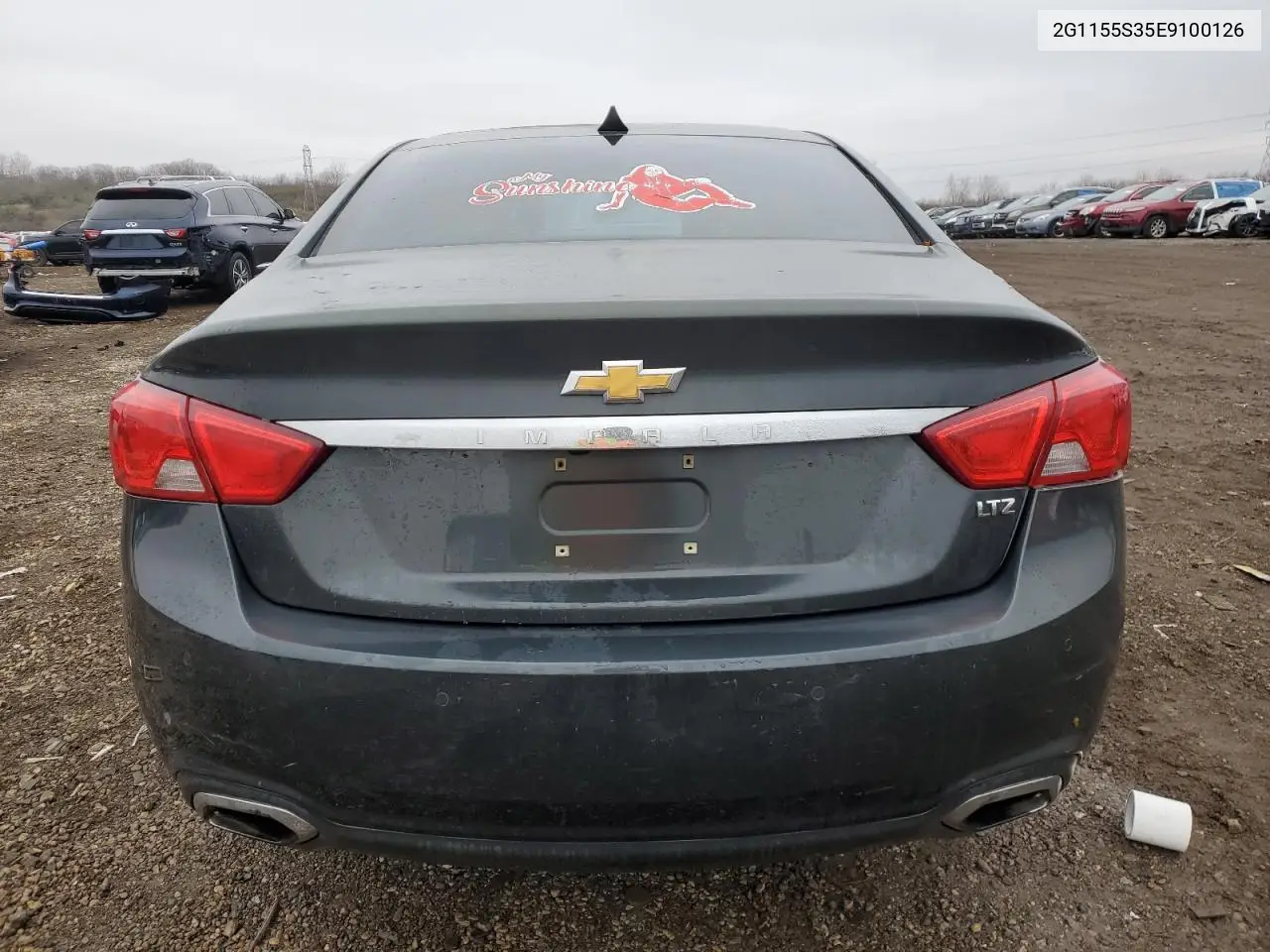2G1155S35E9100126 2014 Chevrolet Impala Ltz
