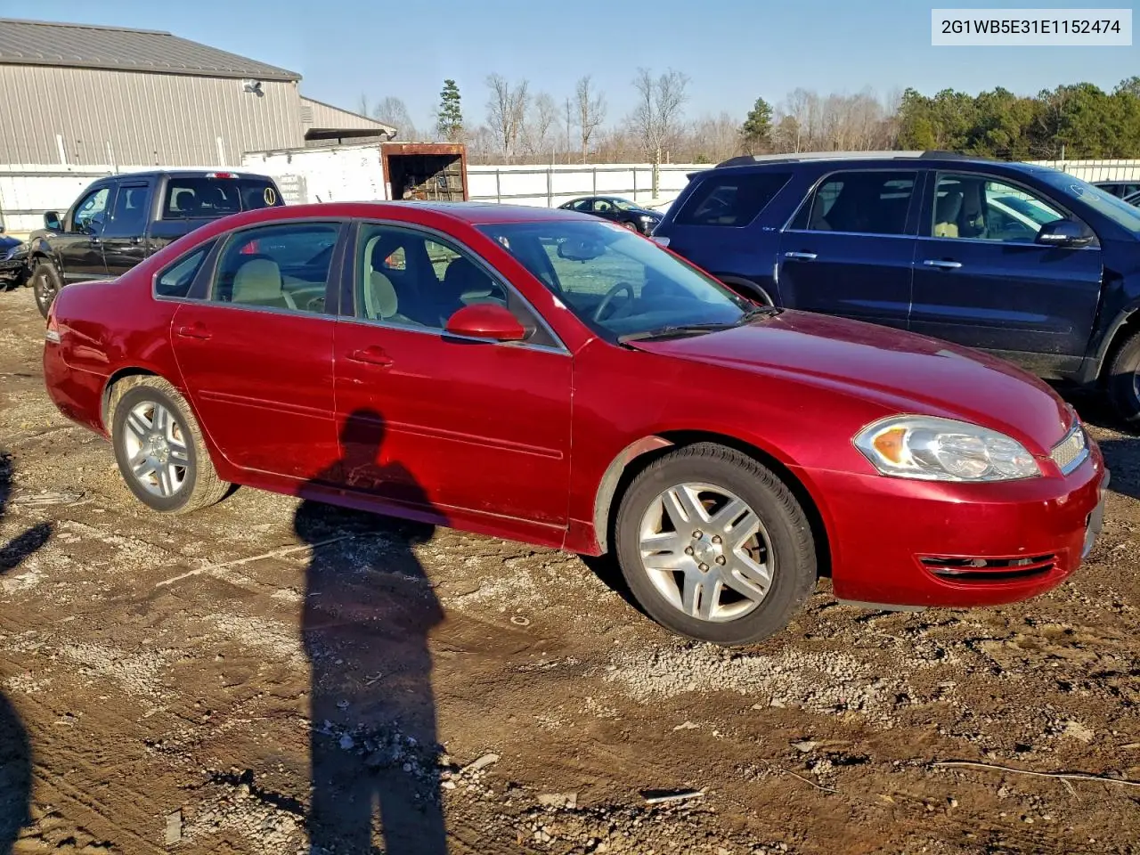2G1WB5E31E1152474 2014 Chevrolet Impala Limited Lt