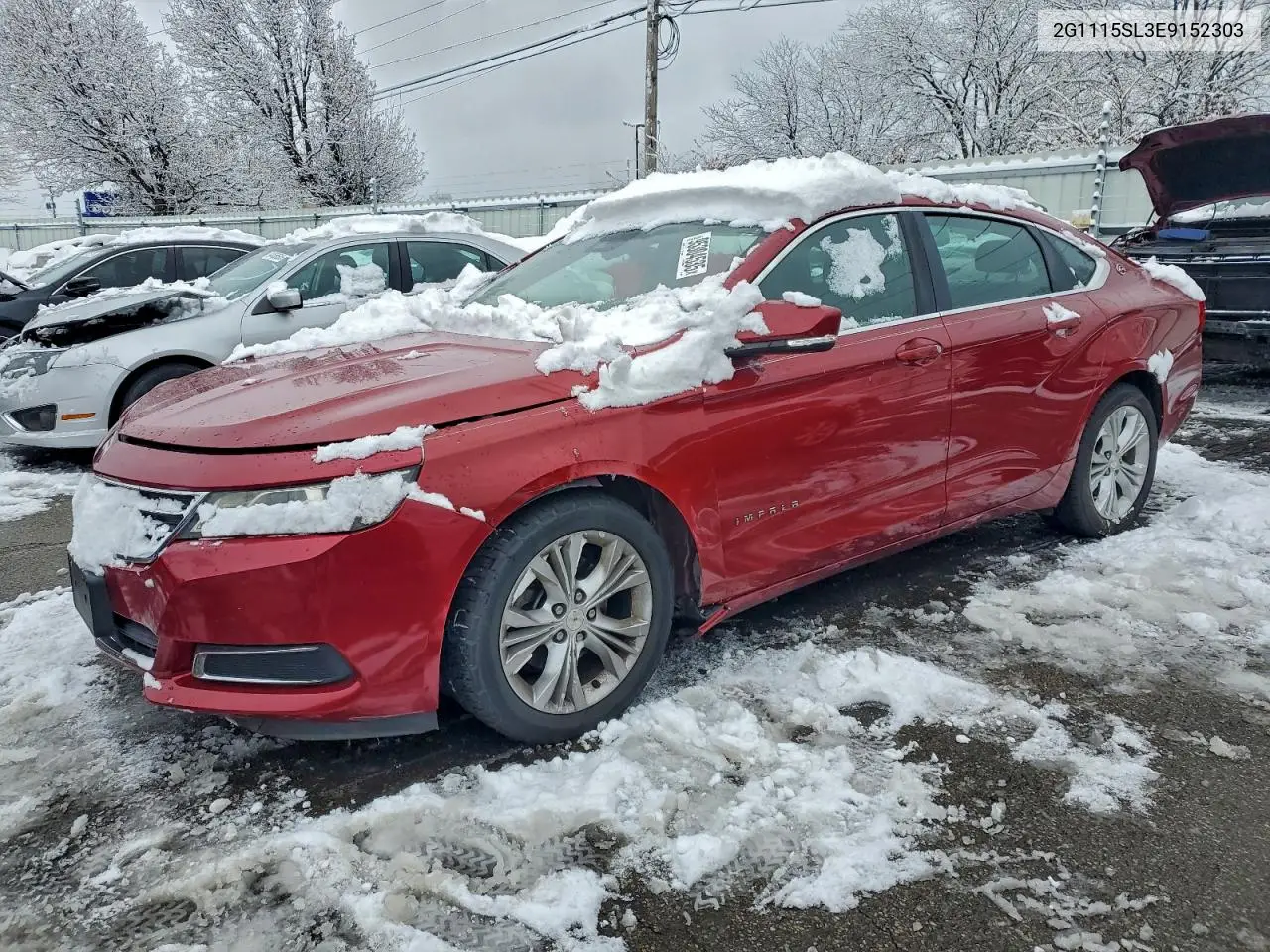 2G1115SL3E9152303 2014 Chevrolet Impala Lt
