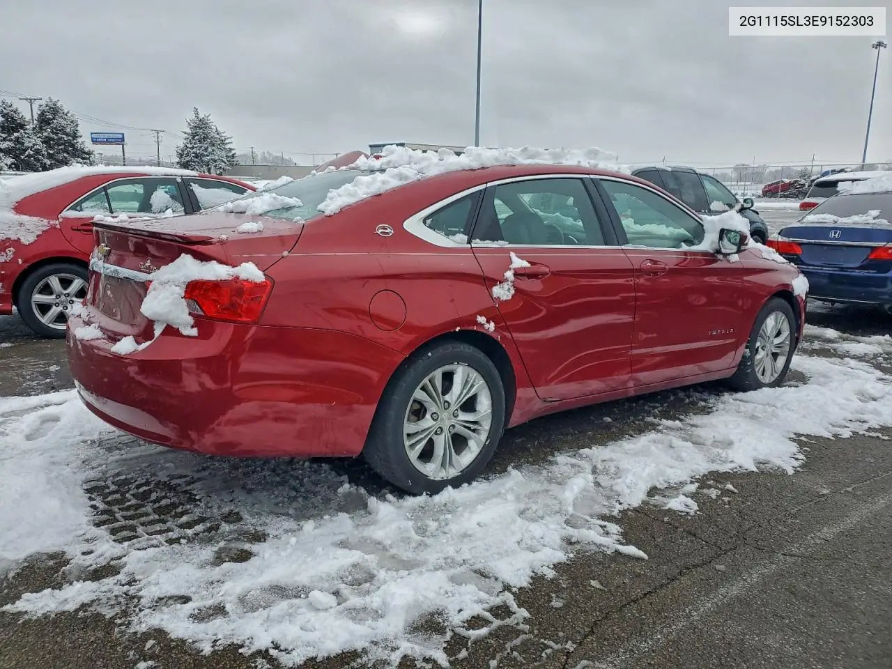 2G1115SL3E9152303 2014 Chevrolet Impala Lt
