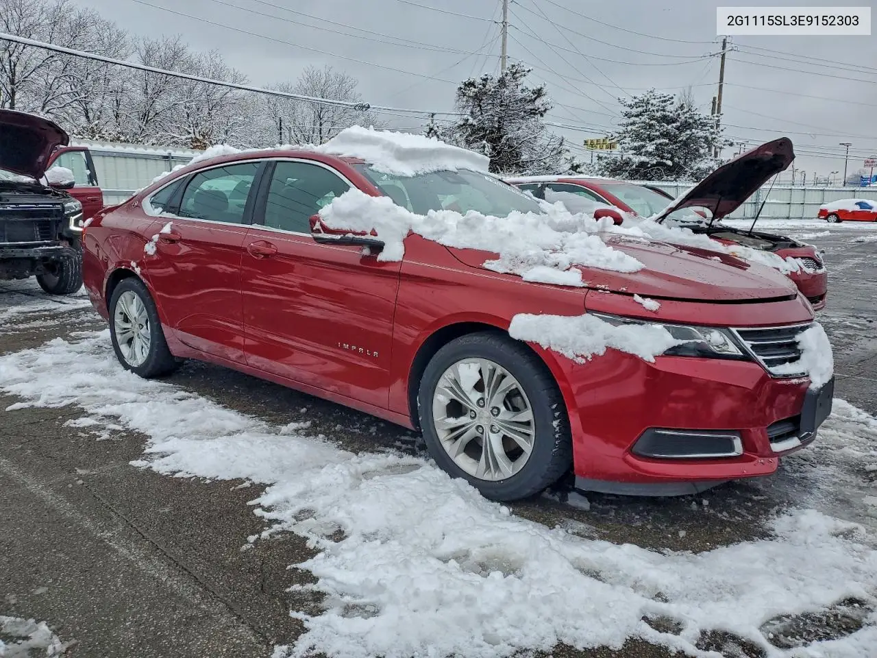 2G1115SL3E9152303 2014 Chevrolet Impala Lt