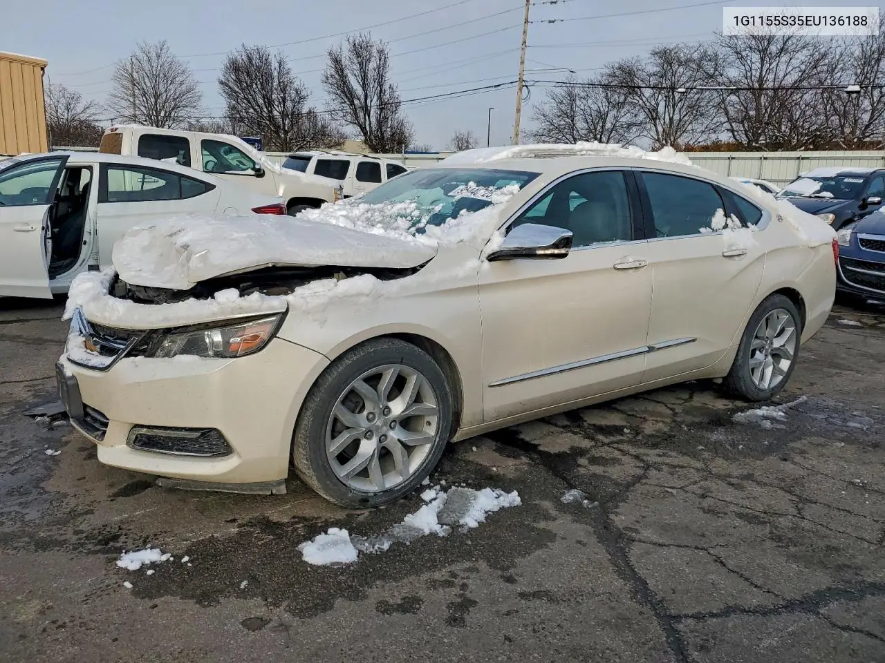 1G1155S35EU136188 2014 Chevrolet Impala Ltz