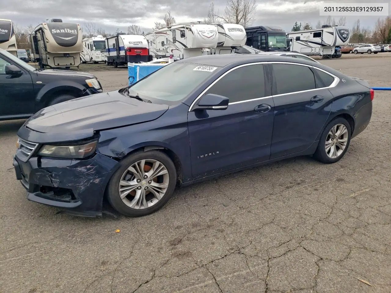 2G1125S33E9129357 2014 Chevrolet Impala Lt