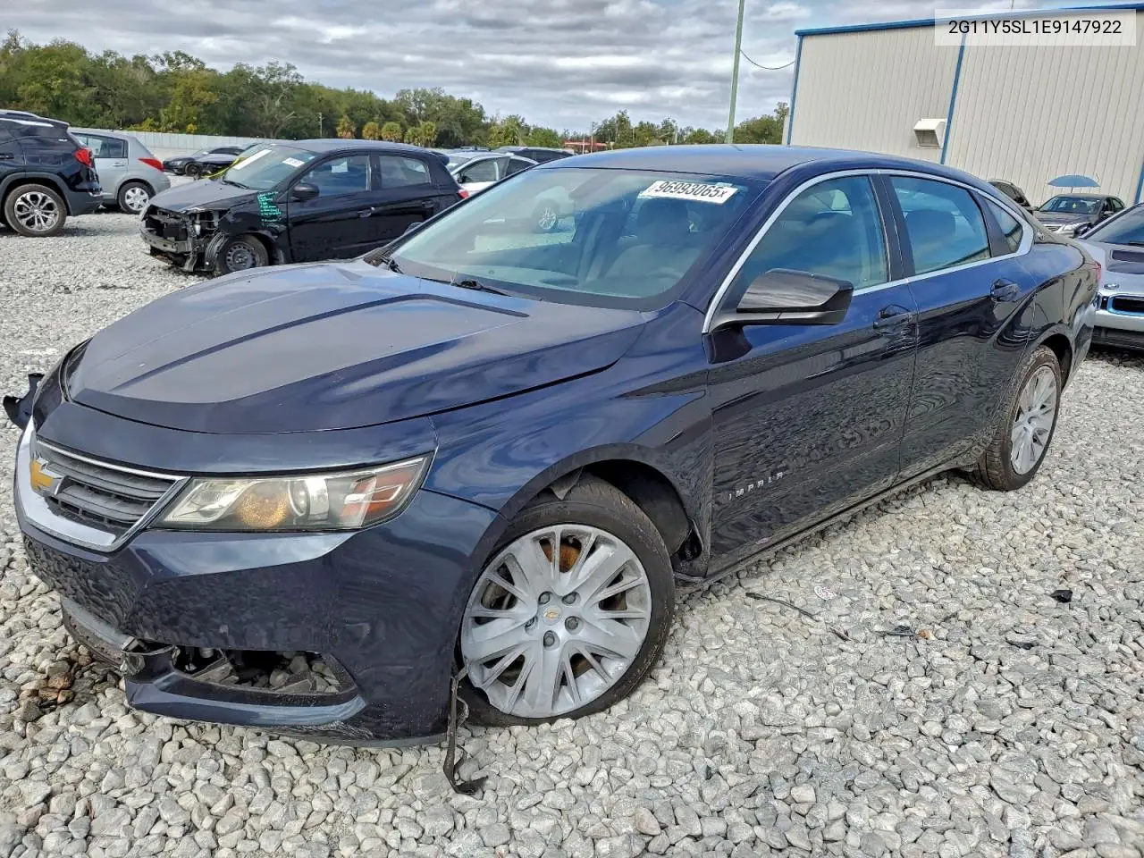 2G11Y5SL1E9147922 2014 Chevrolet Impala Ls