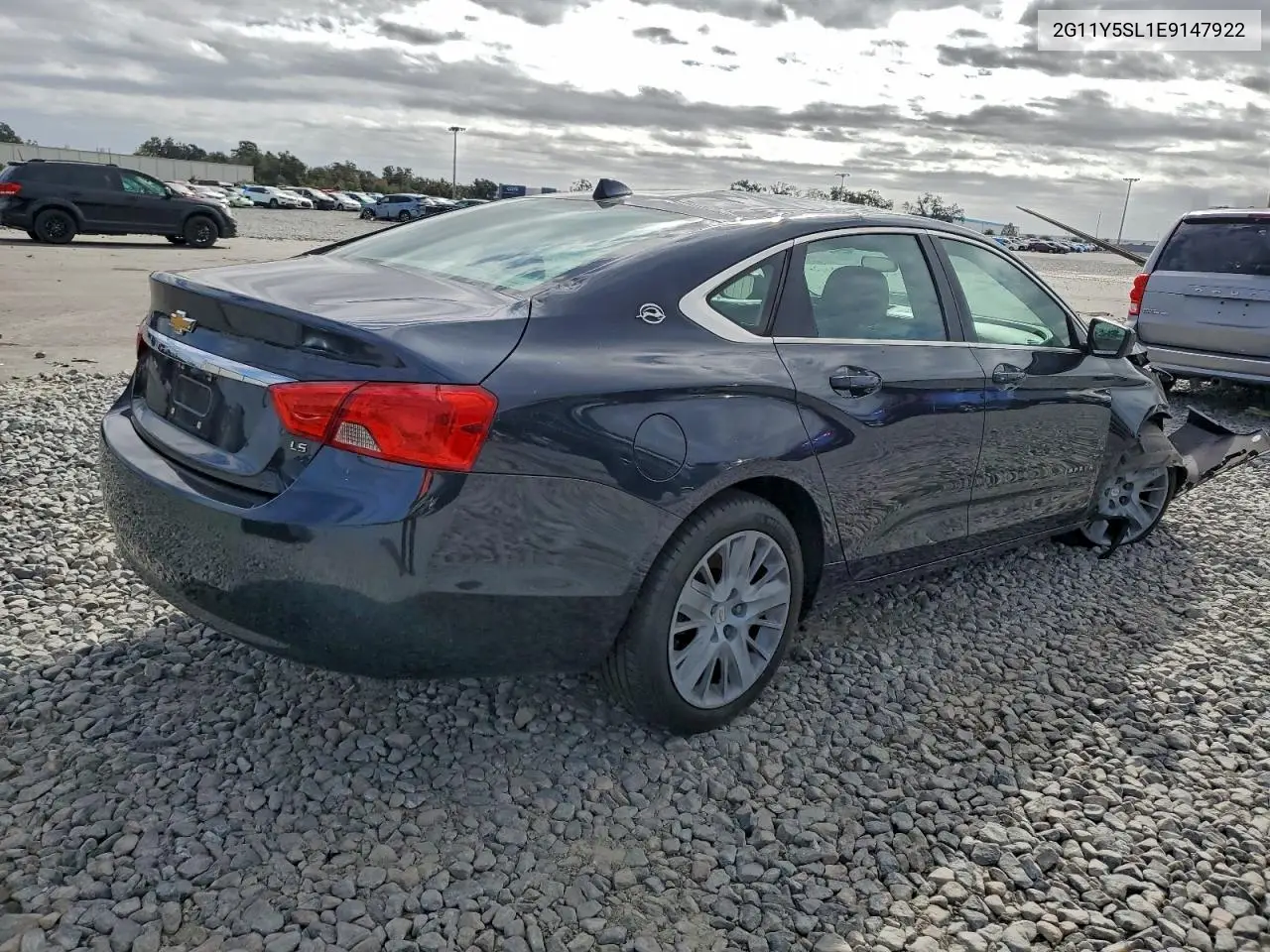 2G11Y5SL1E9147922 2014 Chevrolet Impala Ls
