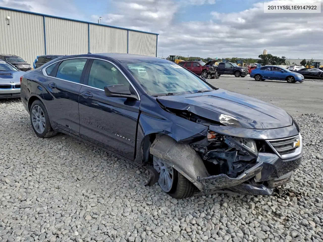 2G11Y5SL1E9147922 2014 Chevrolet Impala Ls