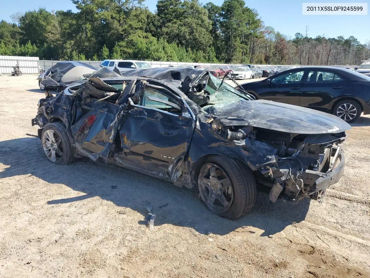 2G11X5SL0F9245599 2015 Chevrolet Impala Ls