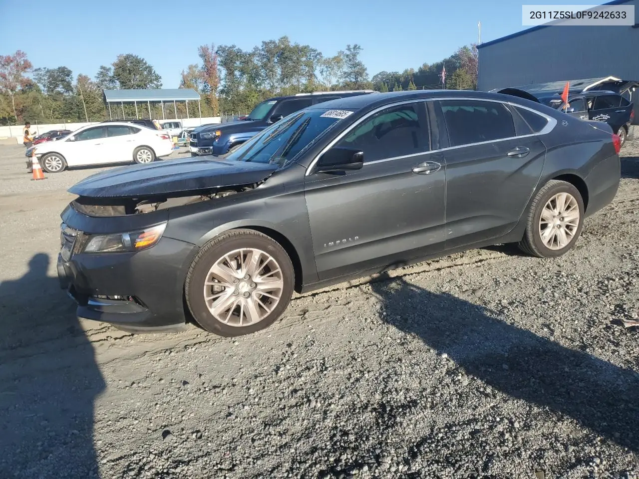 2G11Z5SL0F9242633 2015 Chevrolet Impala Ls