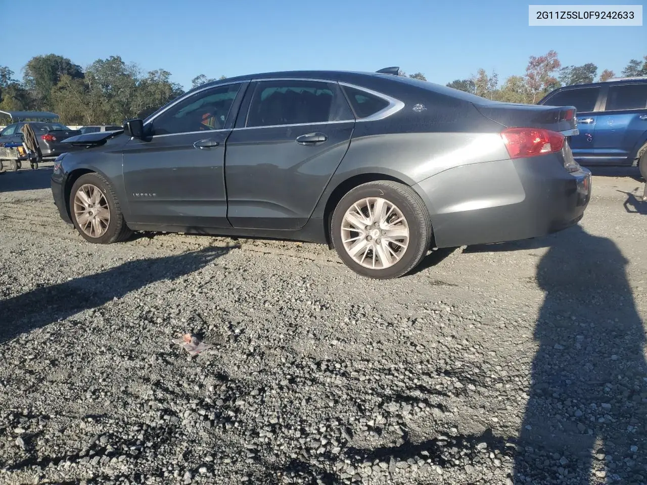 2G11Z5SL0F9242633 2015 Chevrolet Impala Ls