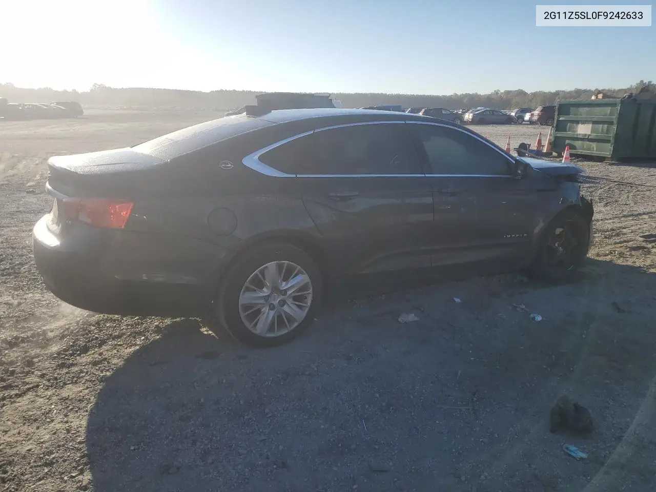 2G11Z5SL0F9242633 2015 Chevrolet Impala Ls