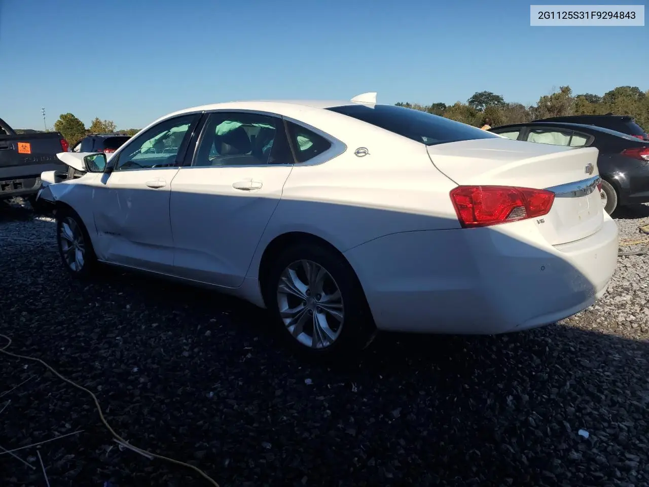 2G1125S31F9294843 2015 Chevrolet Impala Lt