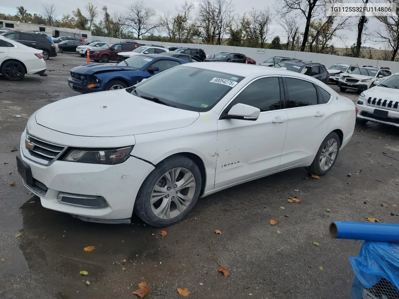 1G1125S32FU114806 2015 Chevrolet Impala Lt