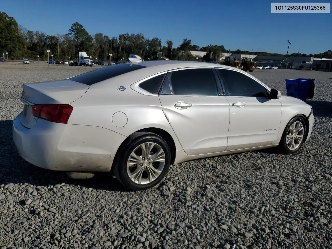 1G1125S30FU125366 2015 Chevrolet Impala Lt