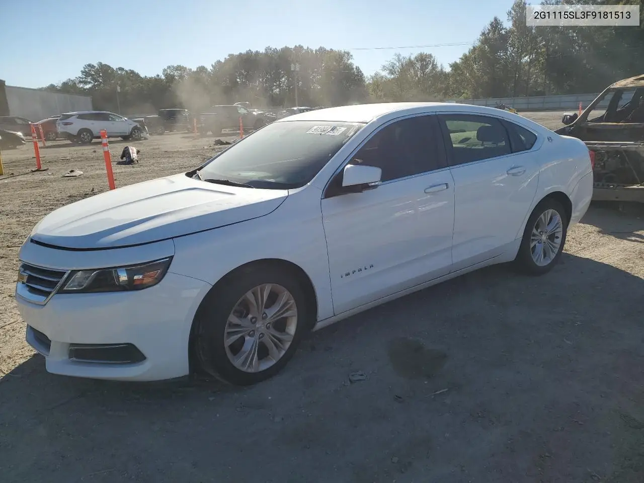 2G1115SL3F9181513 2015 Chevrolet Impala Lt