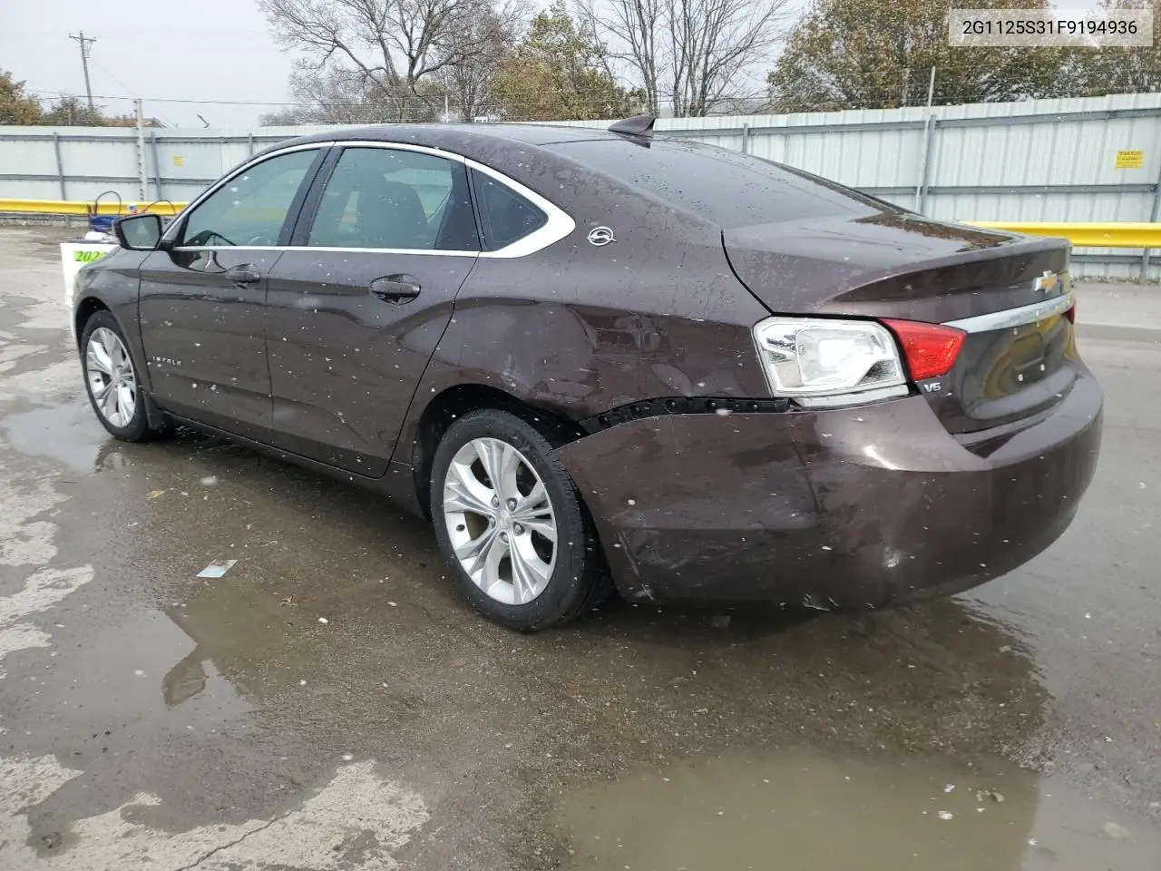 2G1125S31F9194936 2015 Chevrolet Impala Lt