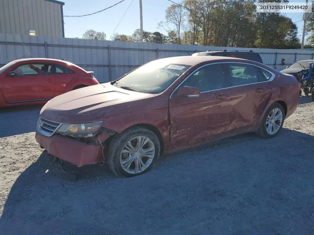 2G1125S31F9249420 2015 Chevrolet Impala Lt