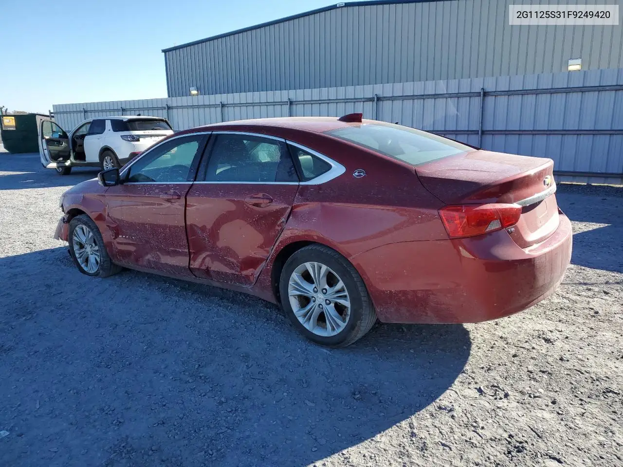 2G1125S31F9249420 2015 Chevrolet Impala Lt