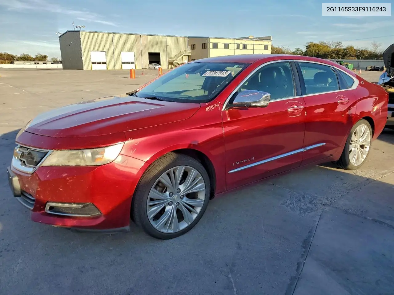 2G1165S33F9116243 2015 Chevrolet Impala Ltz
