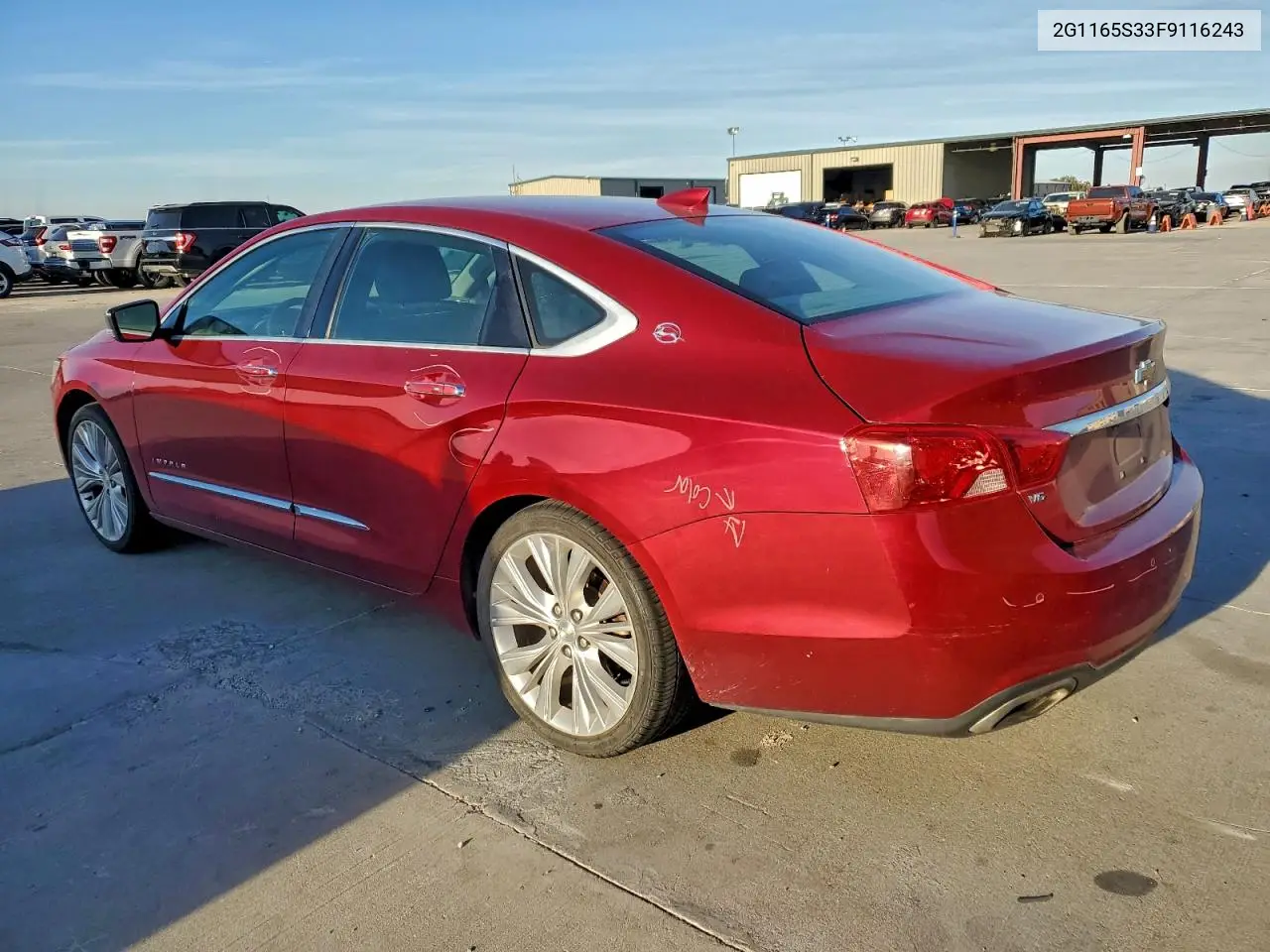 2G1165S33F9116243 2015 Chevrolet Impala Ltz