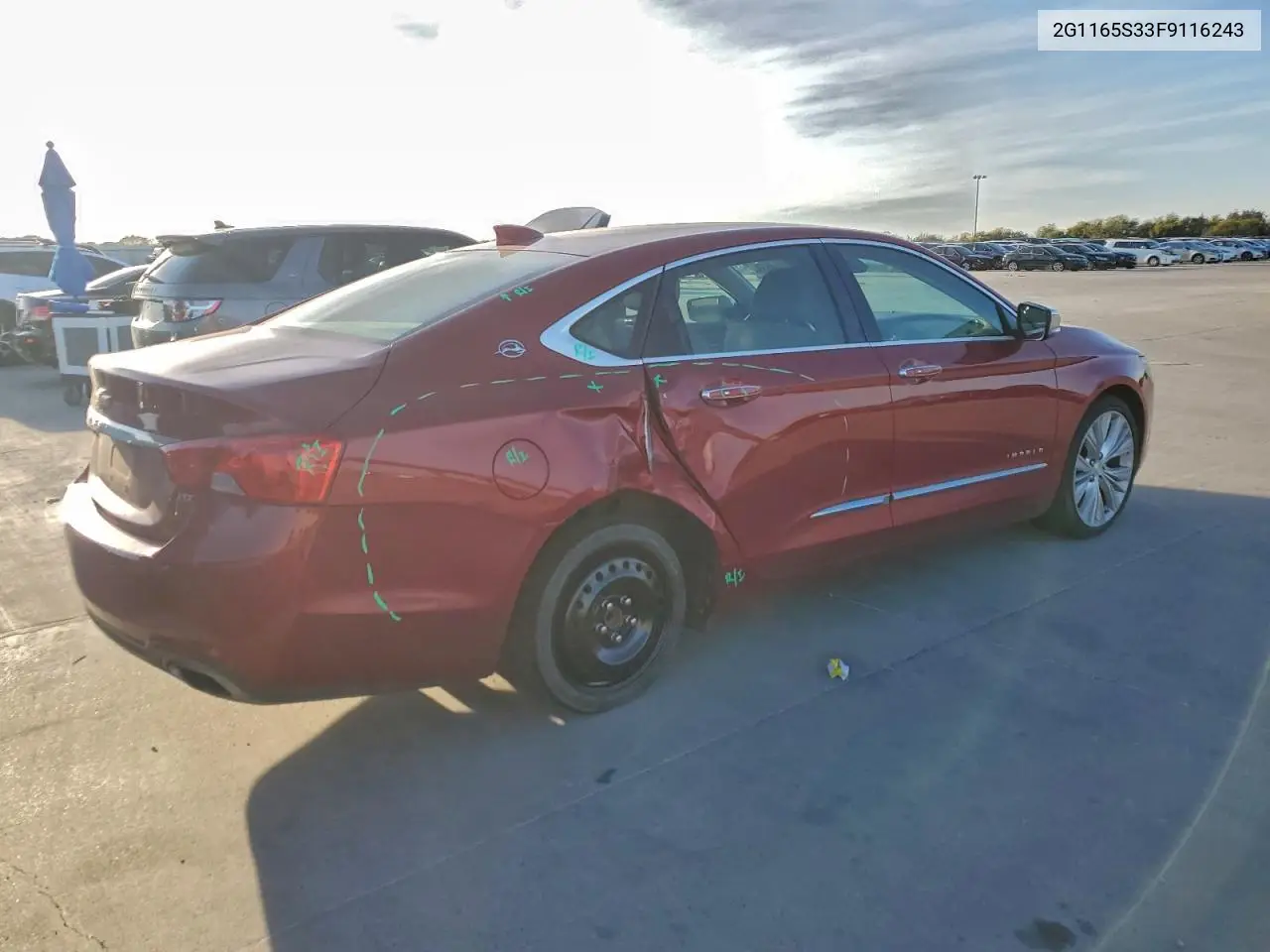 2G1165S33F9116243 2015 Chevrolet Impala Ltz