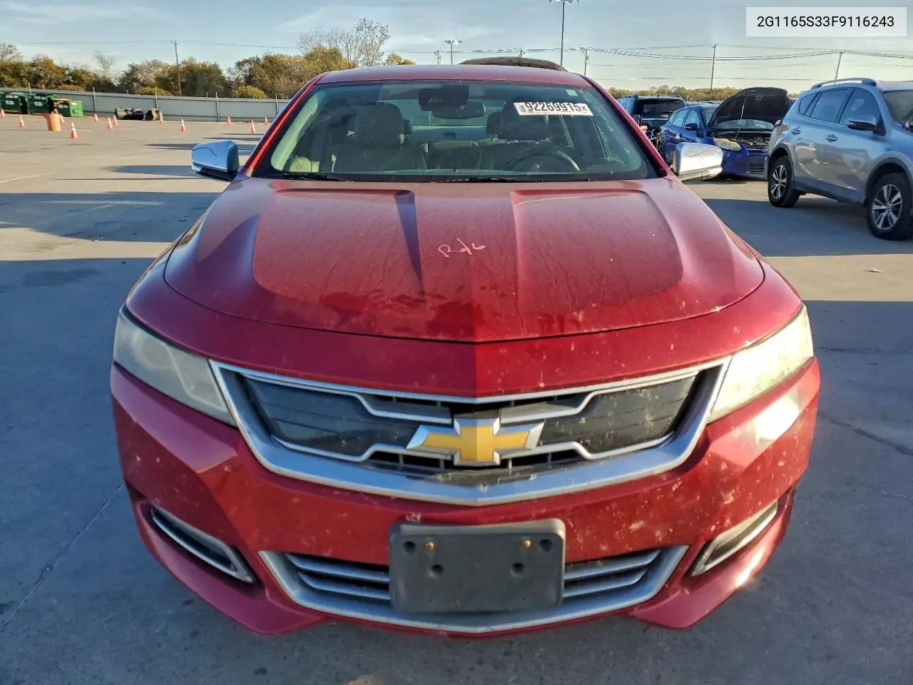 2G1165S33F9116243 2015 Chevrolet Impala Ltz